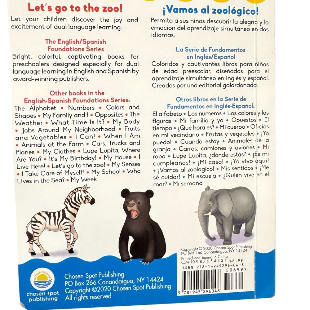 Kids Book Bundle Eric Carle Brown Bear + Bilingual Let’s Go to the Zoo - Picture 12 of 12